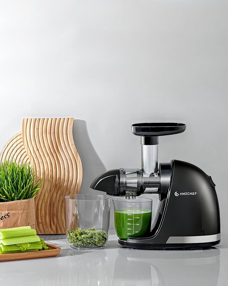 Amazon.com: Juicer Machines - AMZCHEF Cold Press Masticating